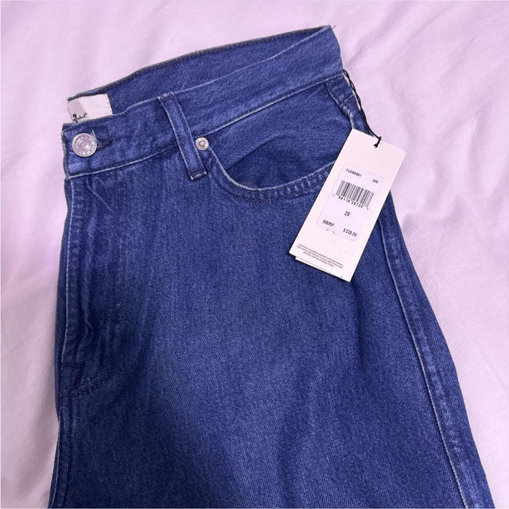 7 For All Mankind High Rise Indigo Jeans